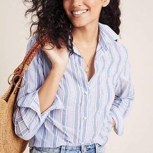Grayson The Hero Striped Button-down
